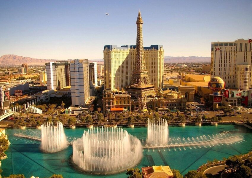 bellagio fountain show las vegas