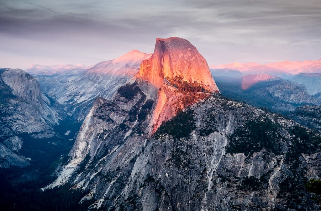 half dome yosemite