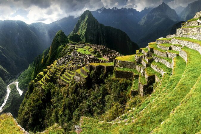 machu picchu staircase